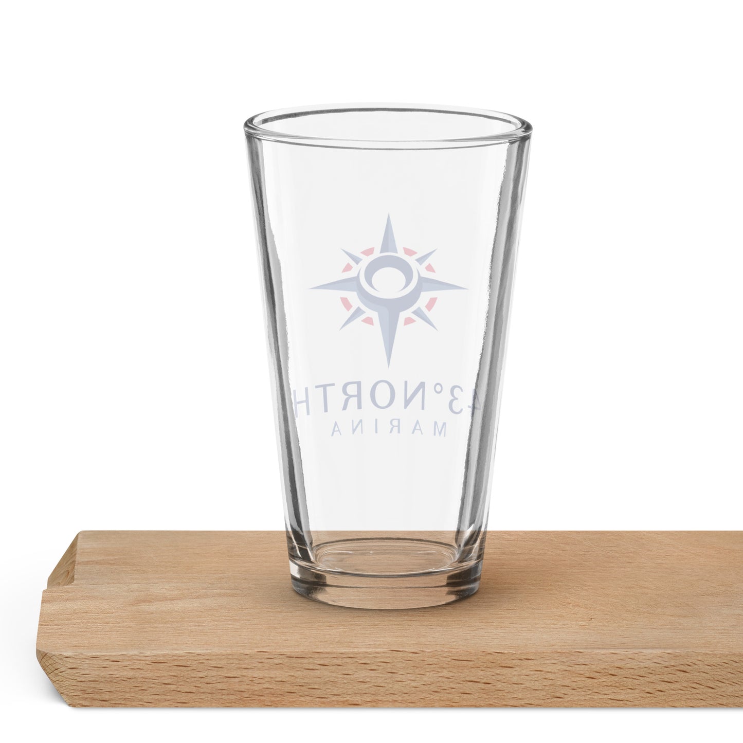 Shaker pint glass